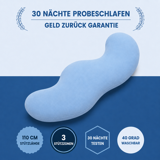 WOLKI Seitenschläferkissen